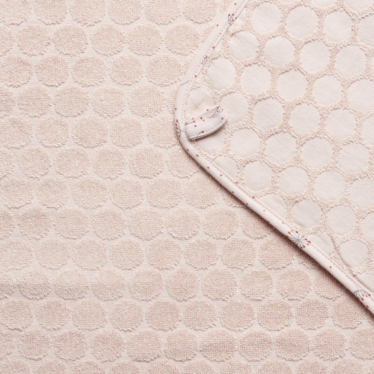 OSUŠKA S KAPUCÍ - tmavě růžová/růžová, Basics, textil (85/75cm) - Bebe Jou