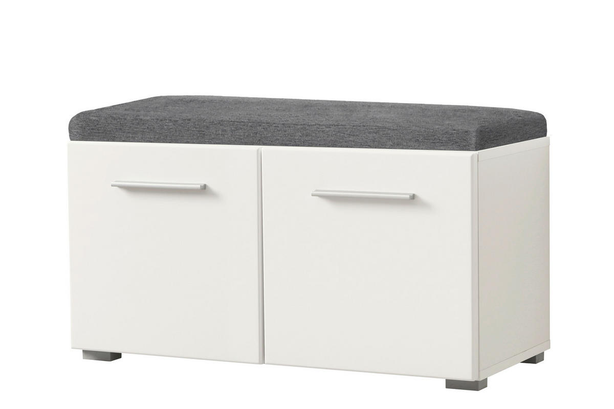 ELŐSZOBAPAD 79/45/35 cm  - fehér, Basics, faalapú anyag (79/45/35cm) - Xora