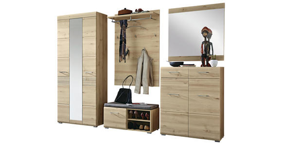 SCHUHSCHRANK 84/104/40 cm - Buchefarben, KONVENTIONELL, Holzwerkstoff (84/104/40cm) - Voleo
