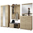 SCHUHSCHRANK foliert, geriffelt Buchefarben - Buchefarben, KONVENTIONELL (84/104/40cm) - Voleo