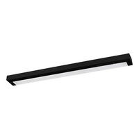 PODVESNÉ SVIETIDLO, 57/2.4/6.1 cm - čierna/biela, Basics, kov/plast (57/2.4/6.1cm) - Eglo