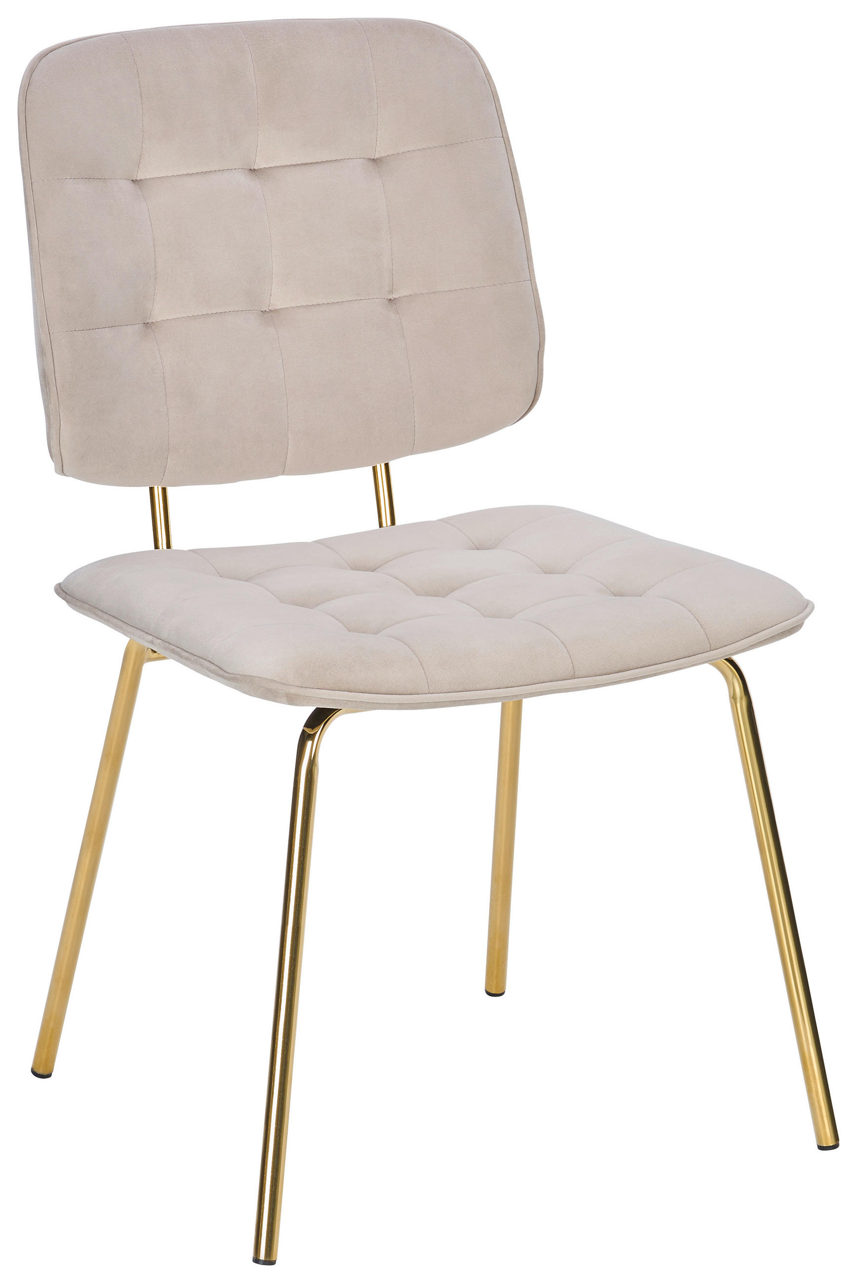 ŽIDLE, šedohnědá, barvy zlata - barvy zlata/šedohnědá, Moderní, kov/dřevo (49/88/57cm) - Livetastic