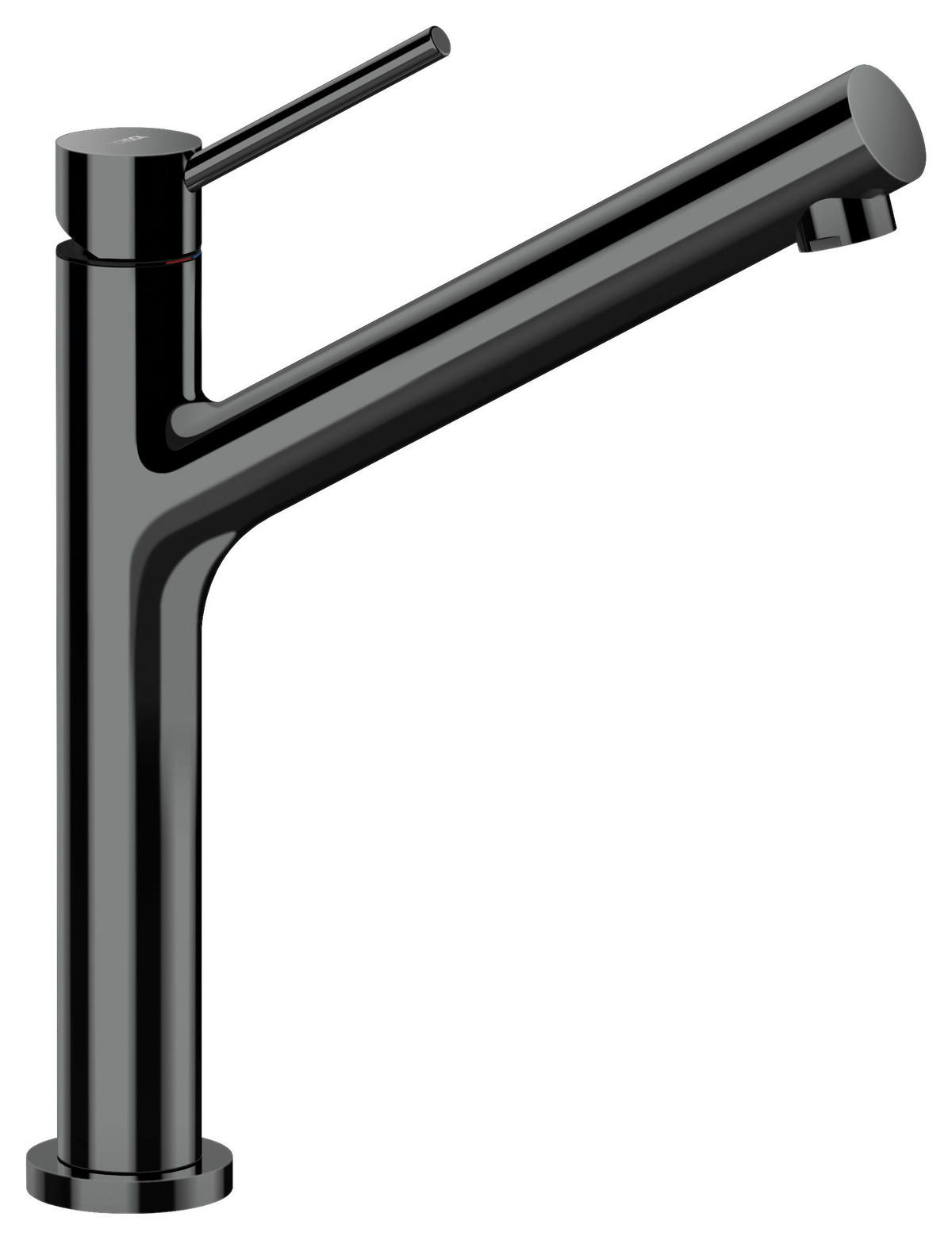 KÜCHENARMATUR 510000GUM  - Schwarz Hochglanz, Basics, Metall (5/29,3/23,1cm) - Schock