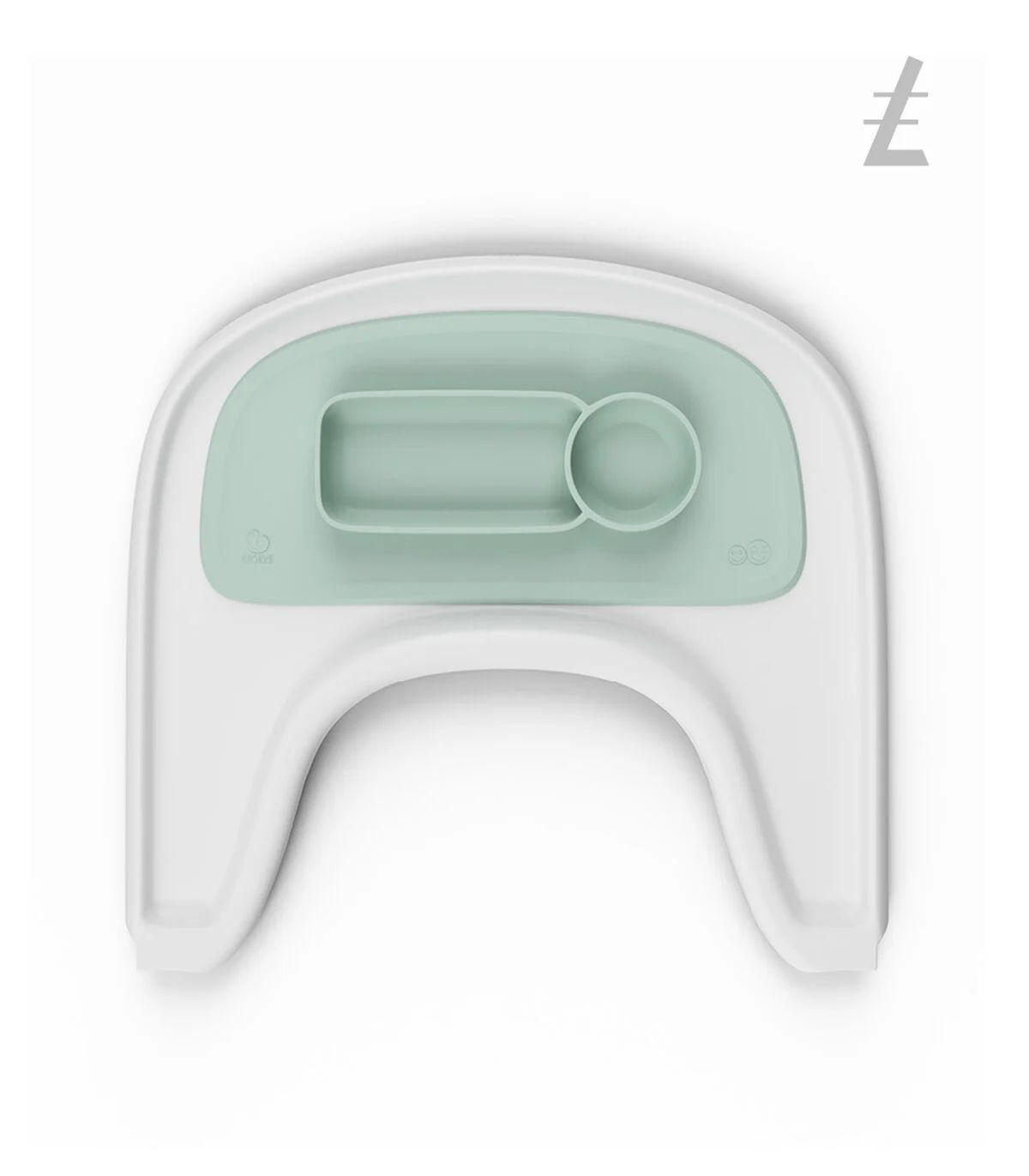 STOKKE NOMI ESS-SPIELBRETT Nomi  - Weiß, Basics, Kunststoff (44,3/44,3/8cm) - Stokke