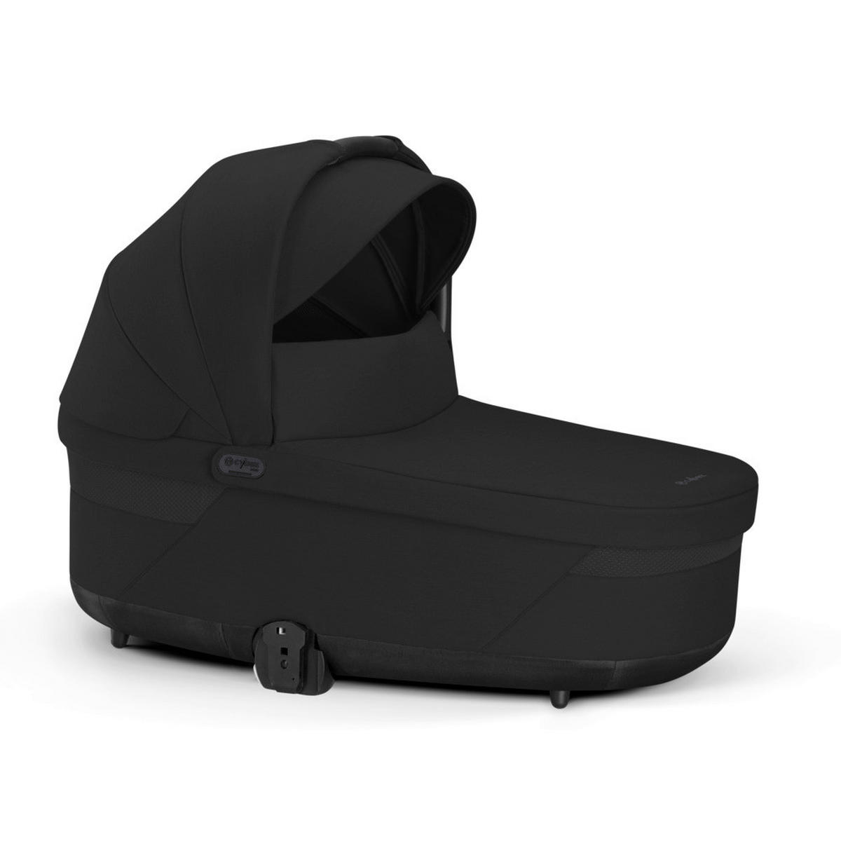 LIEGEWANNE - Schwarz, Basics, Textil (82/39.5/15.5cm) - Cybex