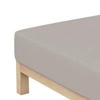 NAPENJALNA RJUHA 140-160/190-200 cm  - sivobež, Konvencionalno, tekstil (140-160/190-200cm) - Schlafgut