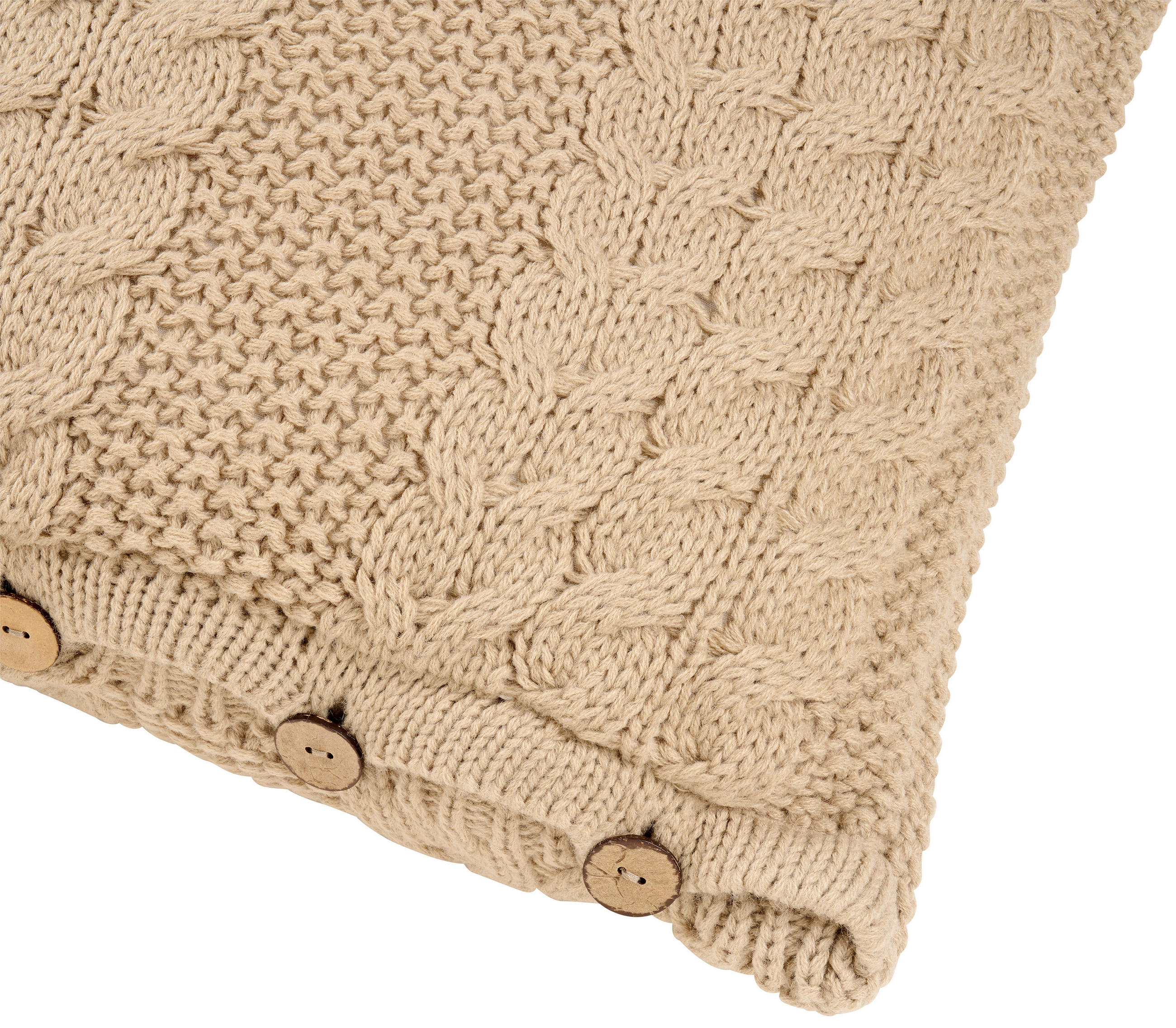 ZIERKISSEN  40/60 cm   - Beige, Trend, Textil (40/60cm) - Esposa