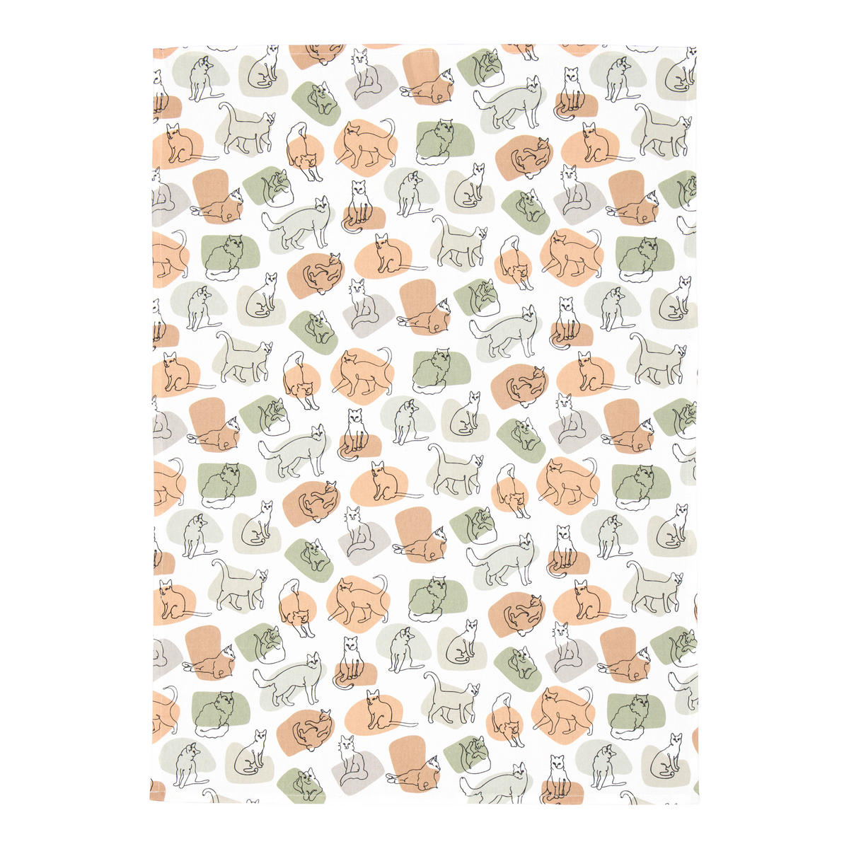 KÖKSHANDDUK multicolor  - multicolor, Basics, textil (50/70cm)