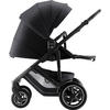 KINDERWAGENSET Smile 5Z Set  - Schwarz/Grau, Basics, Textil/Metall (57/112/97,7cm) - Britax Römer