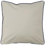 ZIERKISSEN  45/45 cm   - Blau/Ecru, Basics, Textil (45/45cm) - Novel