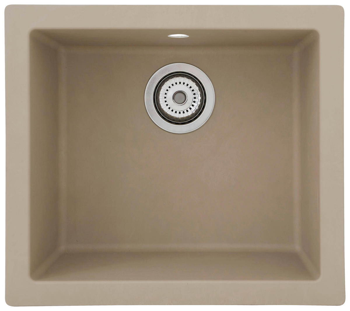 SPÜLE 1712OHIO50X44B  - Beige, Trend, Glas/Kunststoff (50/19/44cm) - Respekta