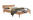 BETT Kernbuche massiv 90/200 cm Kernbuche  - Buchefarben/Kernbuche, Design, Holz (90/200cm) - Hasena
