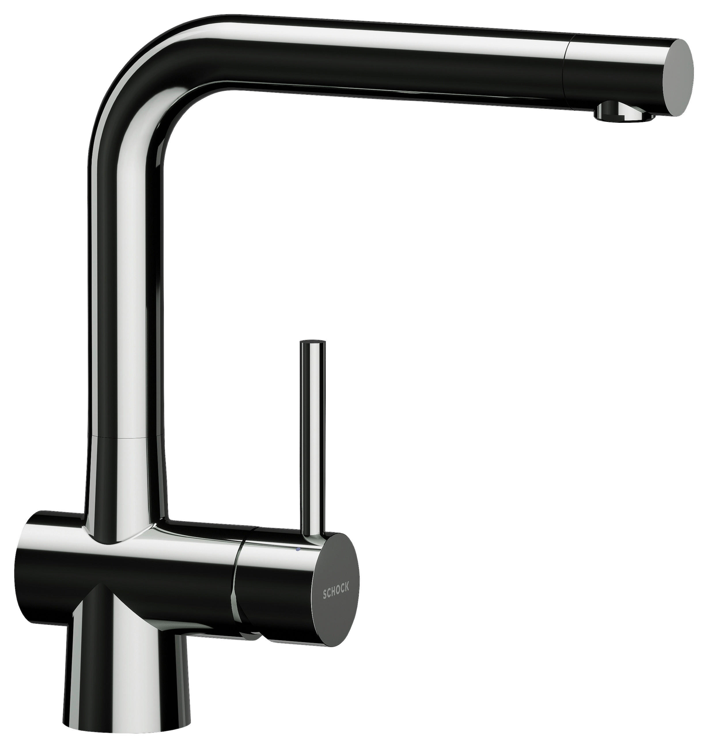KÜCHENARMATUR 517000GUM  - Graphitfarben, Basics, Metall (5,1/28,5/21,5cm) - Schock
