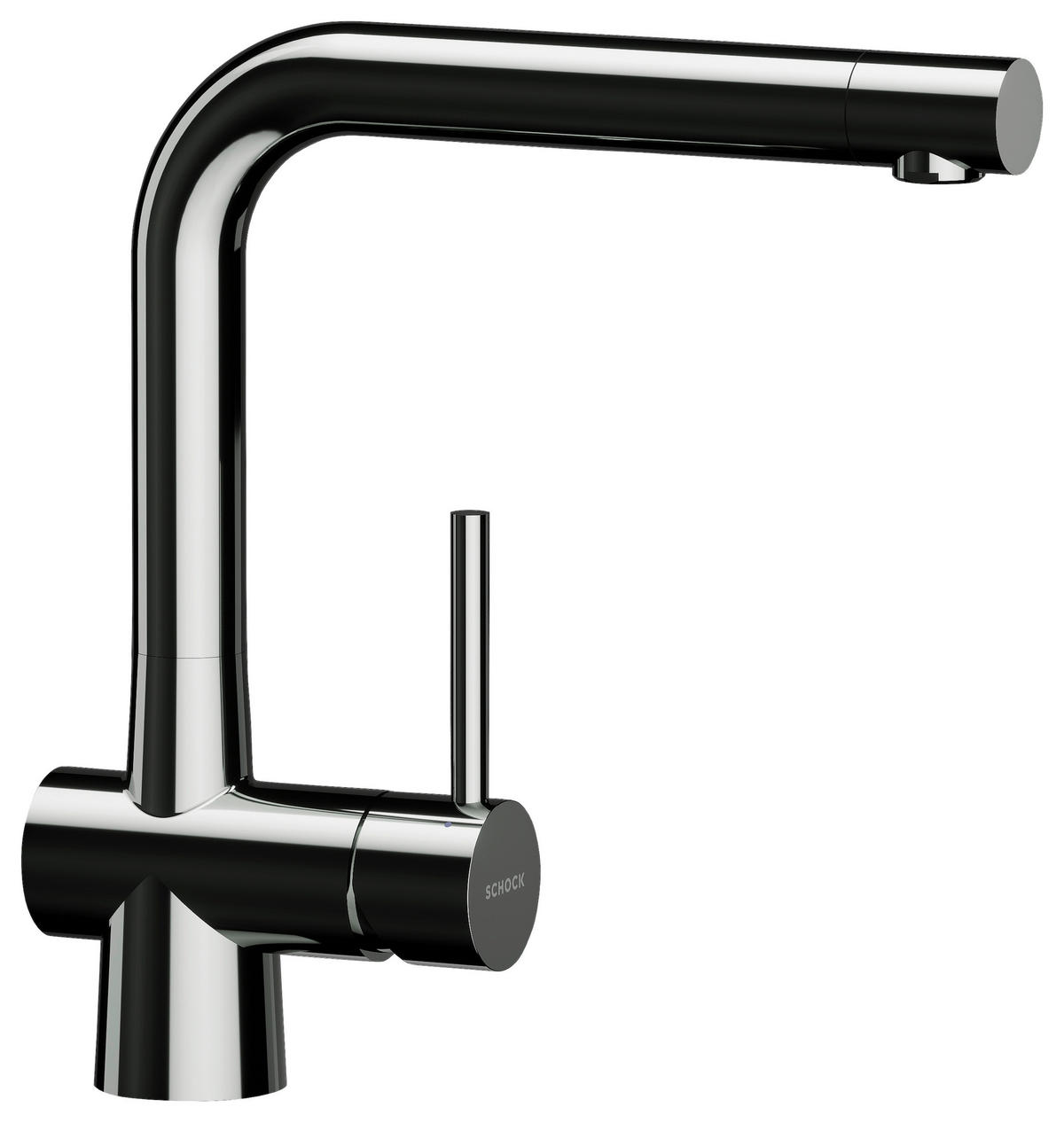 KÜCHENARMATUR 517000GUM  - Graphitfarben, Basics, Metall (5,1/28,5/21,5cm) - Schock