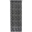 FERTIGVORHANG halbtransparent  - Schwarz, KONVENTIONELL, Textil (140/255cm) - Novel