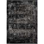WEBTEPPICH 160/230 cm Calais Grau, Schwarz rechteckig  - Schwarz/Grau, Design, Textil (160/230cm) - Dieter Knoll