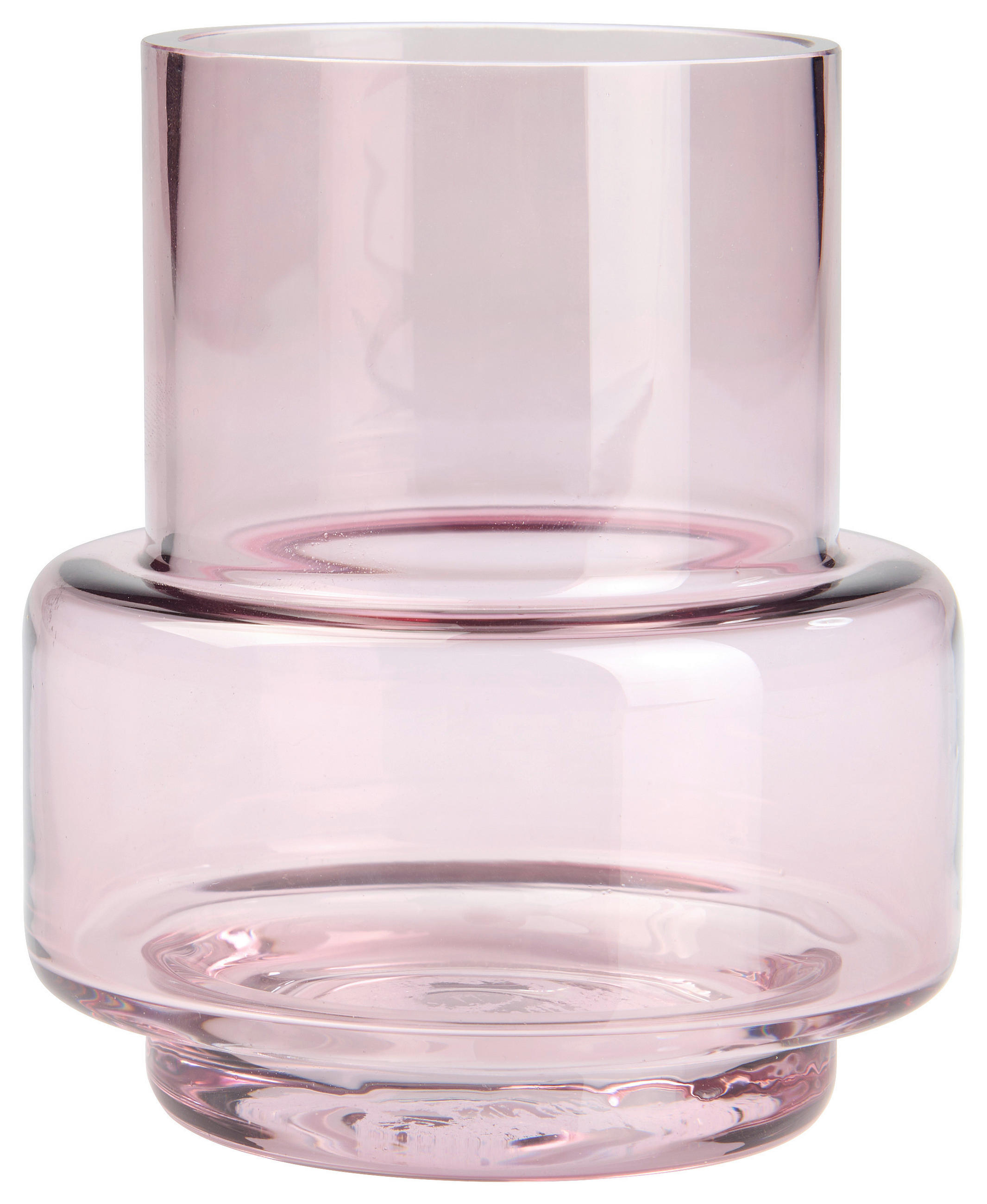 STOJAN NA SVÍČKU  sklo - fialová, Trend, sklo (9,5/11cm) - Ambia Home