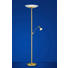 LED-STEHLEUCHTE - Messingfarben/Weiß, KONVENTIONELL, Glas/Metall (185cm) LED-STEHLEUCHTE - Messingfarben/Weiß, KONVENTIONELL, Glas/Metall (185cm)