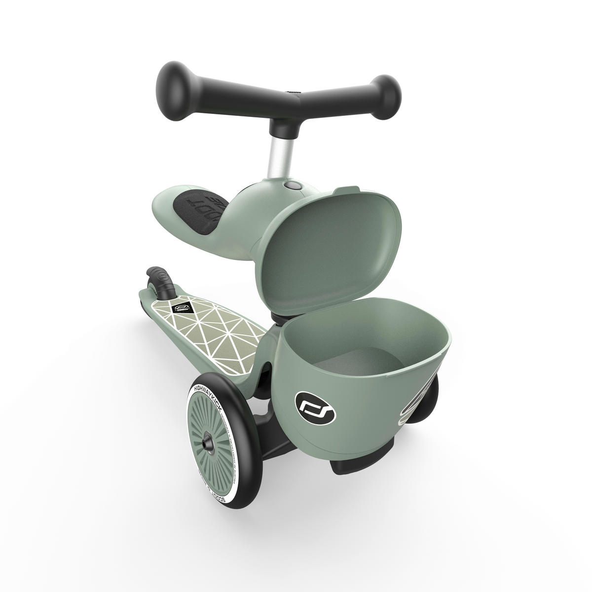 KINDERSCOOTER Highwaykick 1  - Trend, Kunststoff/Metall (24/37/55cm) - Scoot and Ride