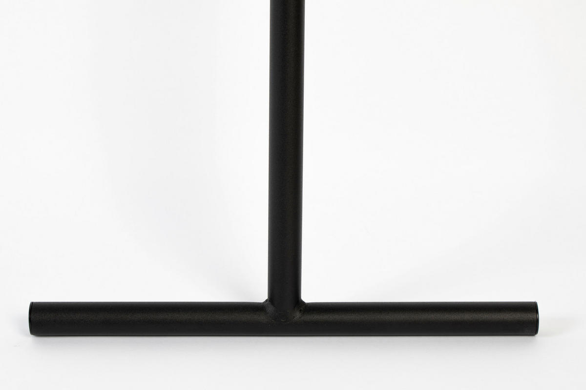 STANDSPIEGEL 38,5/165/2,5 cm  - Schwarz, Basics, Glas/Metall (38,5/165/2,5cm) - Zuiver