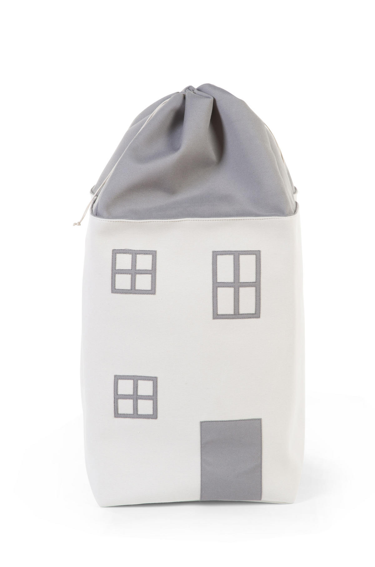 Spielzeugtasche Haus tOYPHOW  - Creme/Grau, Basics, Textil (32/73/32cm) - Childhome