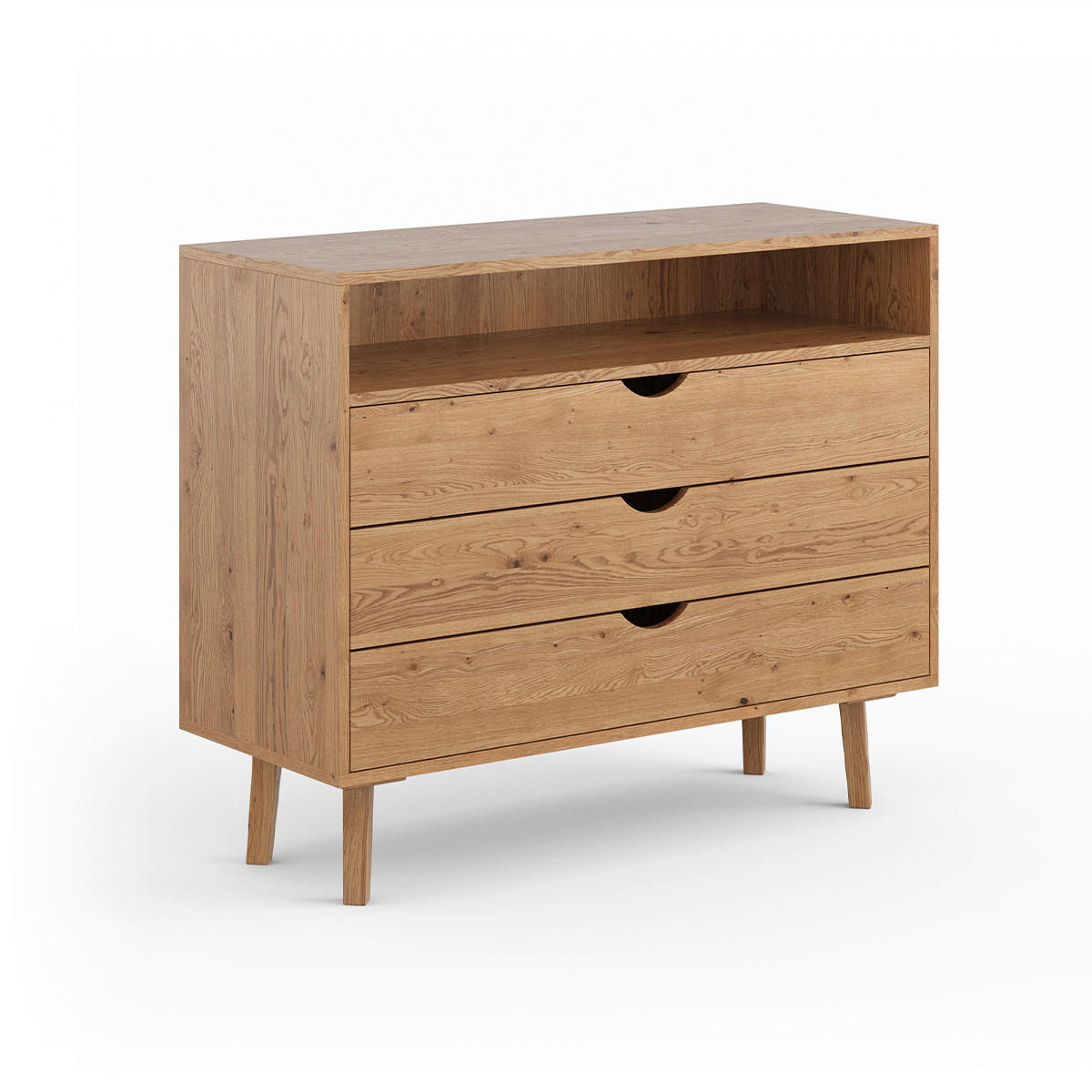 Livetastic Kommode Eiche 110x90x40 cm