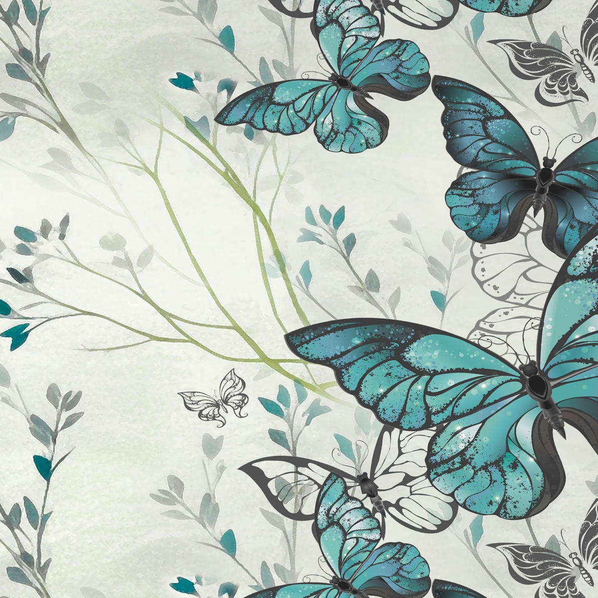 POVLEČENÍ, krep, vícebarevná, 140/200 cm - vícebarevná, Konvenční, textil (140/200cm) - Esposa