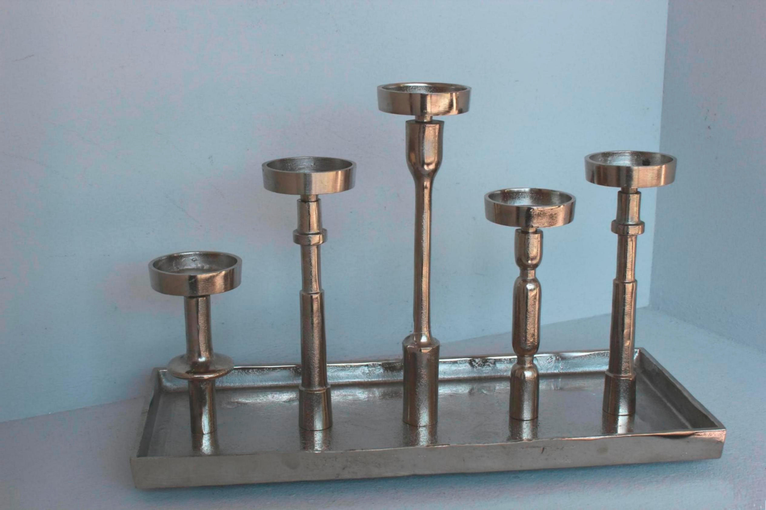 TEELICHTSTÄNDER  - Design, Metall (60/25/39cm) - Cor Mulder