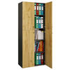 AKTENSCHRANK Honigeiche, Anthrazit  - Honigeiche/Anthrazit, Design, Holzwerkstoff (70/183/39cm) - MID.YOU