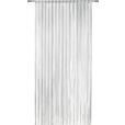 FADENVORHANG transparent  - Grau, KONVENTIONELL, Textil (100/260cm) - Esposa