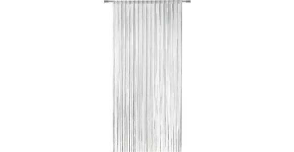 FADENVORHANG transparent - Grau, KONVENTIONELL, Textil (100/260cm) - Esposa
