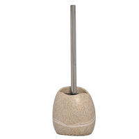 WC ŠTĚTKA - barvy chromu, Basics, kov/plast (13/37/11,5cm) - Sadena