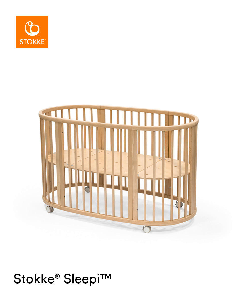 GITTERBETT  - Naturfarben, Basics, Holz (141/74/78cm) - Stokke
