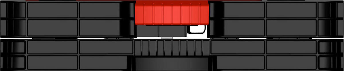 DÍLENSKÝ PRACOVNÍ STŮL - černá, Basics, plast (55/11.2/85cm) - Ambia Garden