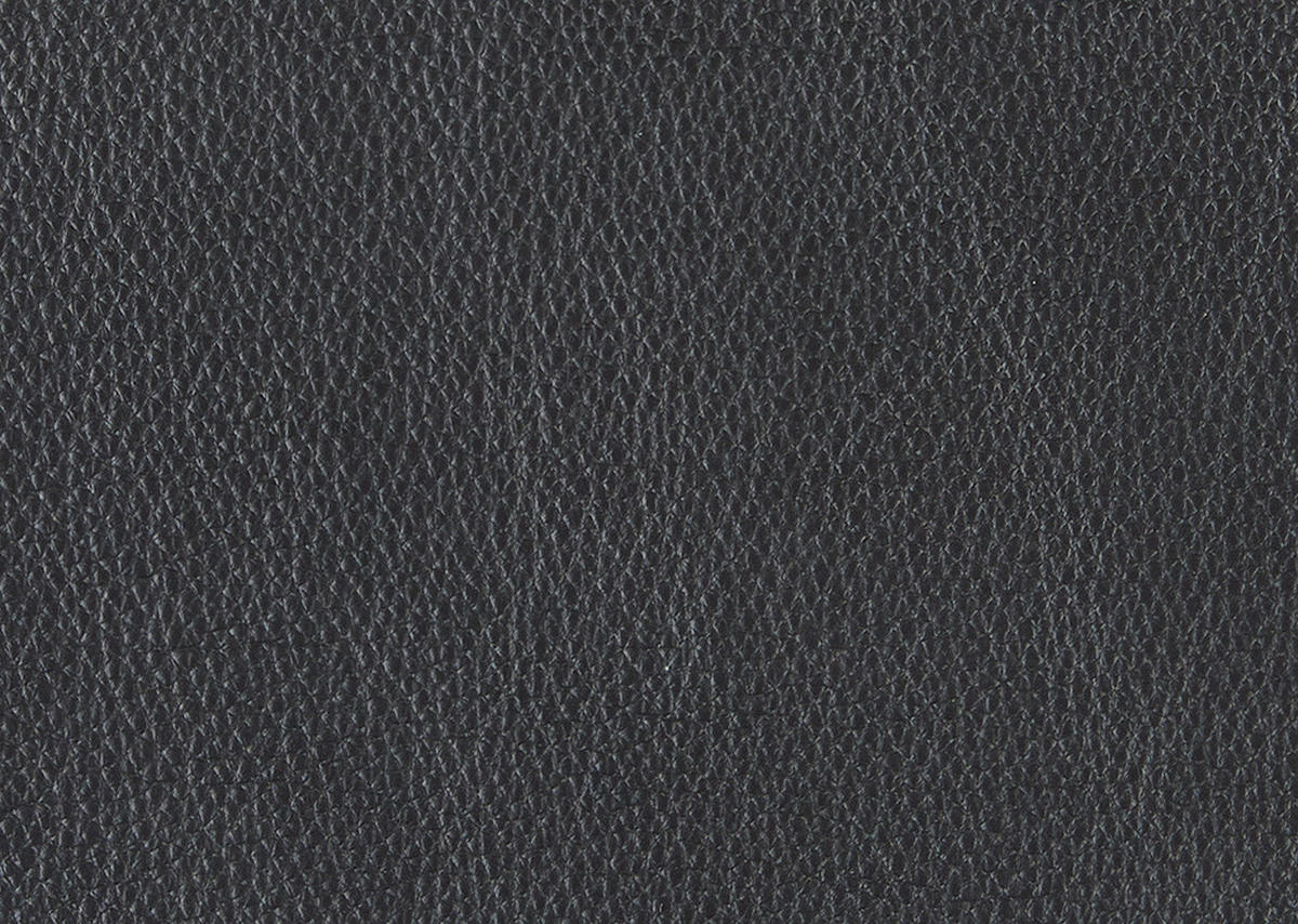 ECKSOFA in Echtleder Schwarz  - Beige/Schwarz, Design, Leder/Metall (150/242cm) - Koinor