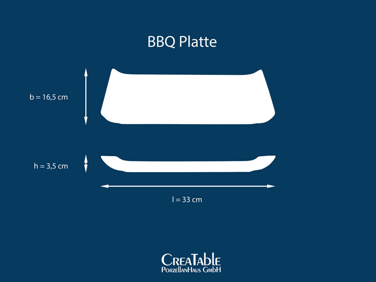 SERVIERPLATTEN-SET 2-teilig 16,5/33 cm  - Türkis, Trend, Keramik (16,5/33cm) - Creatable