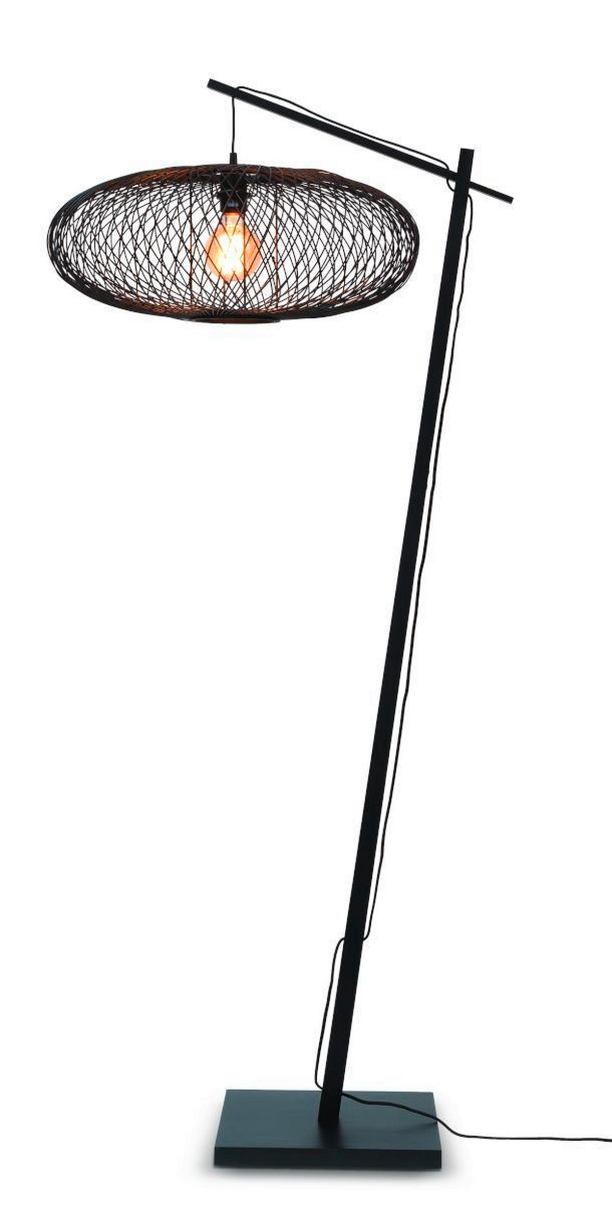 GOLVLAMPA GOOD&MOJO     - svart, Trend (176/60/80cm) - Good & Mojo