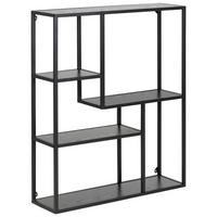 WANDREGAL Schwarz  - Schwarz, MODERN, Metall (75,0/91,0/20,0cm) - MID.YOU