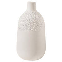 DEKOVASE  - Weiss, Basics, Keramik (5,5/11,5cm) - Räder
