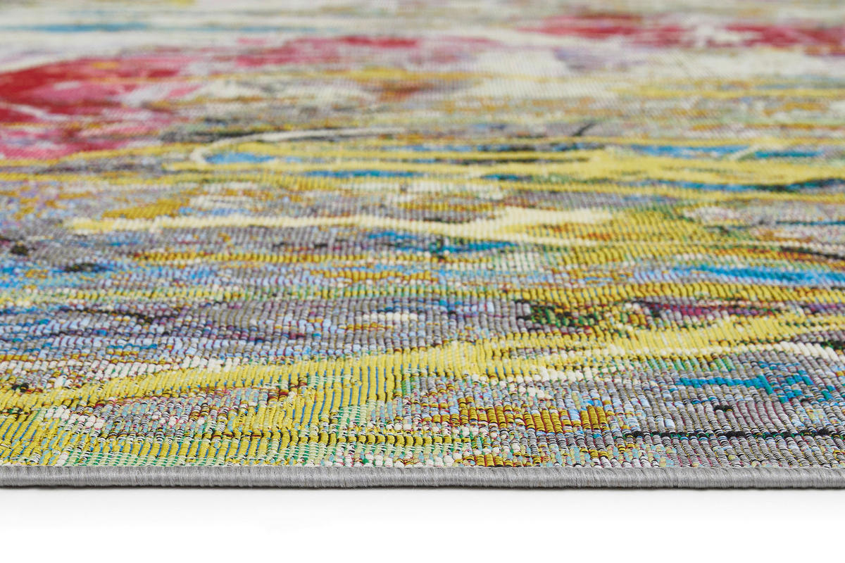 FLACHWEBETEPPICH 80/165 cm Platana Multicolor  - Multicolor, Design, Kunststoff (80/165cm)
