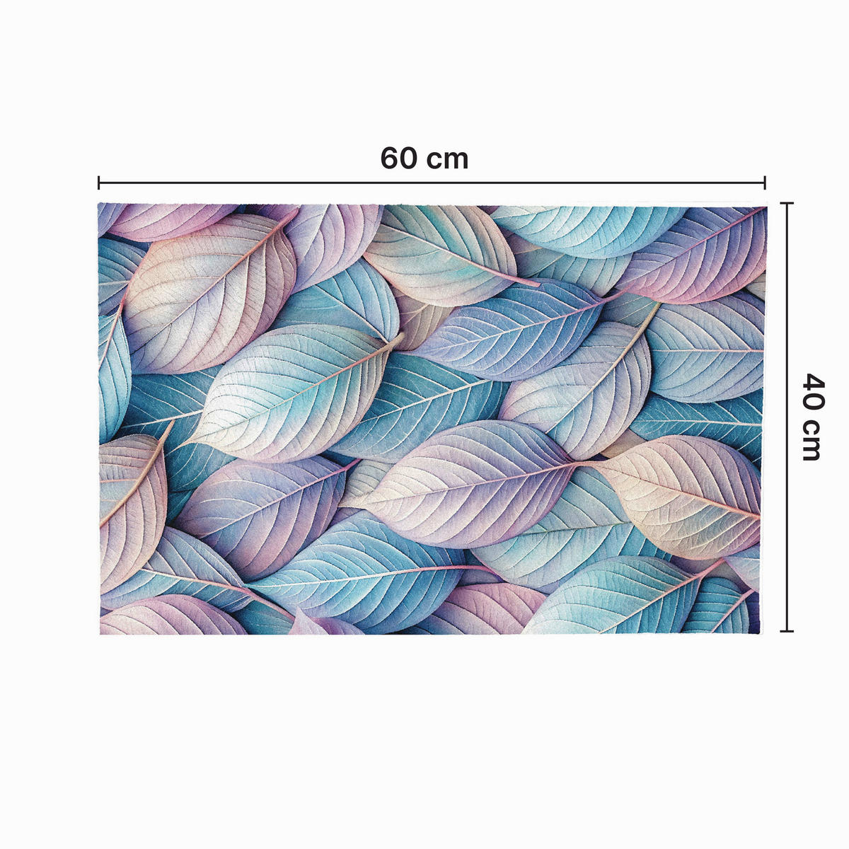 SZENNYFOGÓ SZŐNYEG - többszínű, Basics, műanyag (60/0,5/40cm)