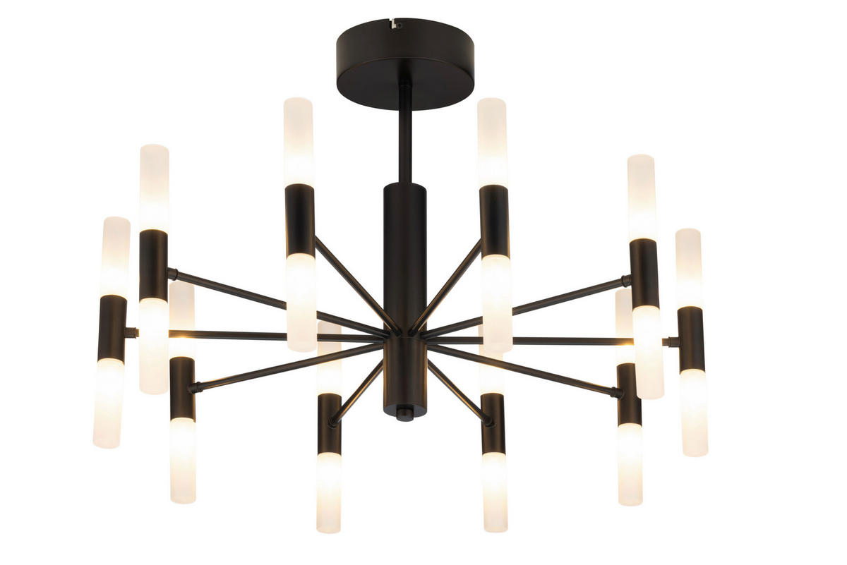 DECKENLEUCHTE 68,5/49,5 cm  - Weiß, Trend, Glas (68,5/49,5cm) - Collett's Monde