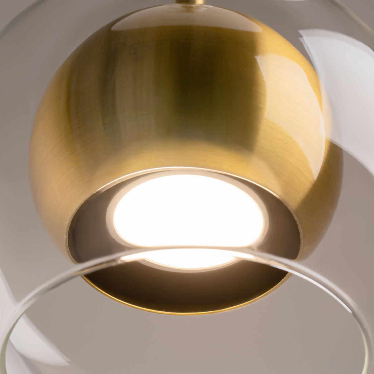 PENDELLEUCHTE Ros 16/362.5 cm  - Messingfarben, Design, Metall (16/362.5cm) - MAYTONI