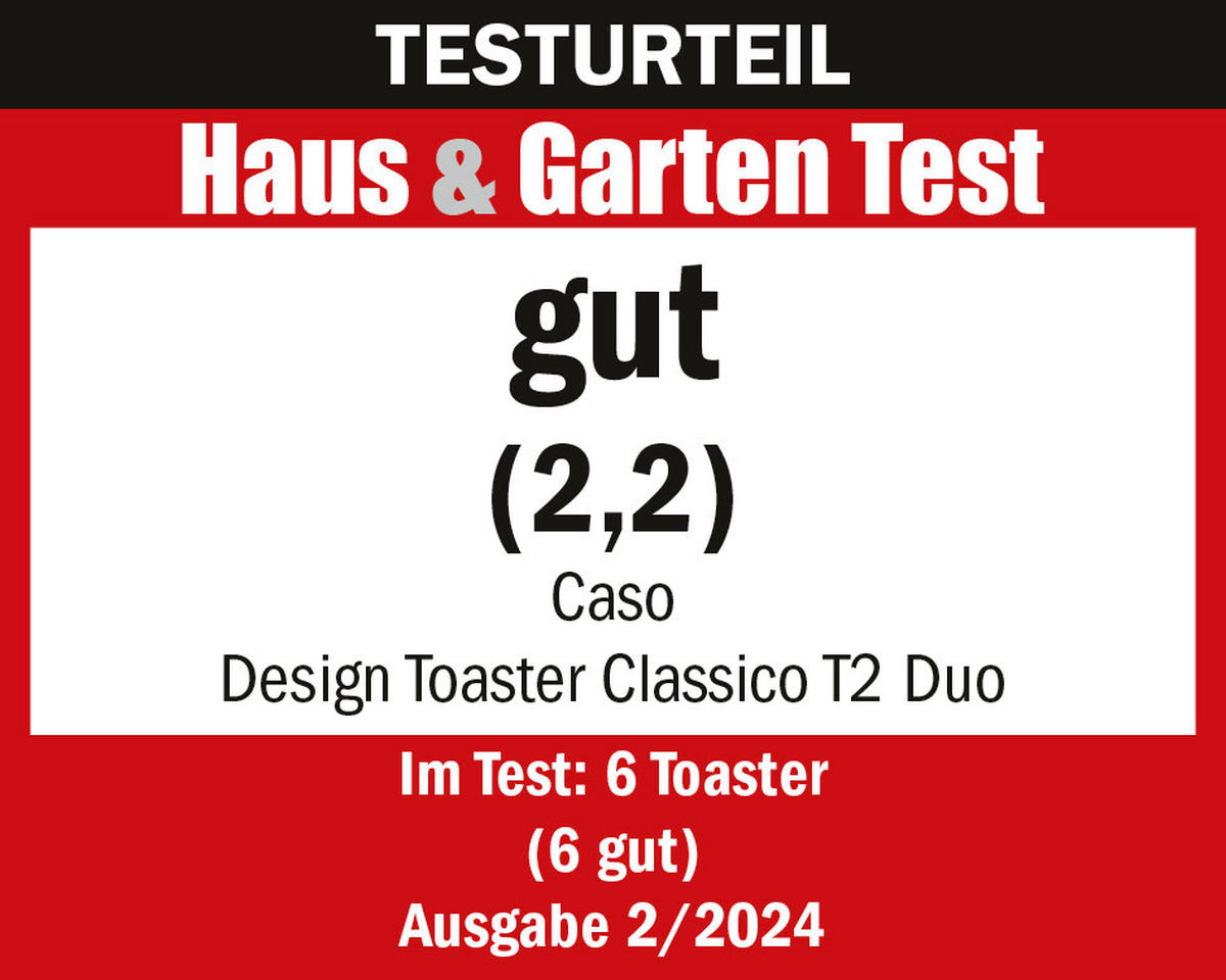 TOASTER  - Basics (28,5/23,5/19,5cm) - CASO Design