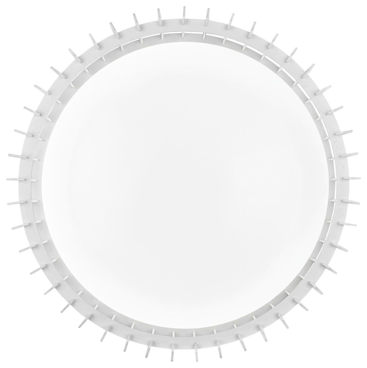 LED-DECKENLEUCHTE 60/14 cm   - Weiß, Design, Holz/Kunststoff (60/14cm) - P & B