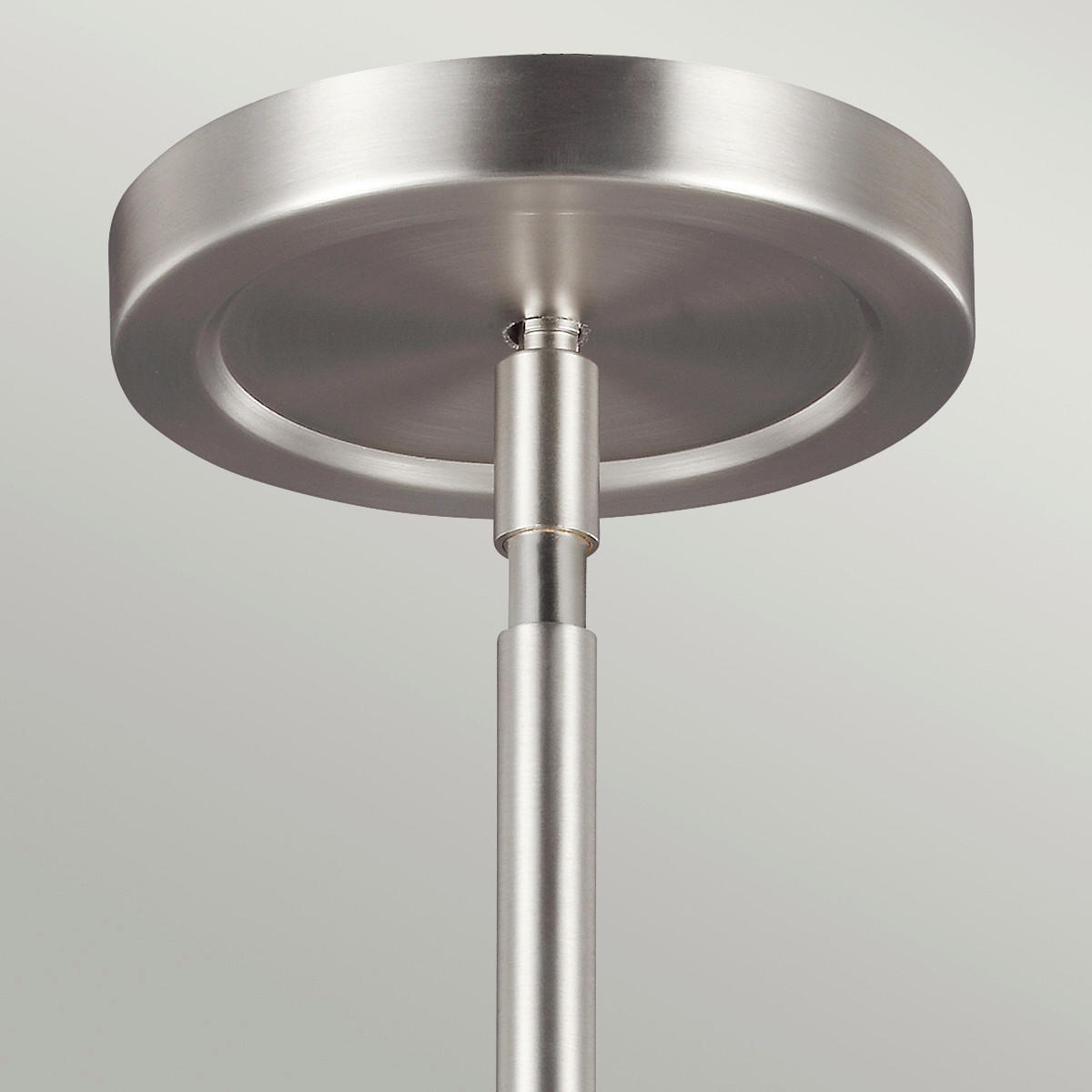 HÄNGELEUCHTE 46.8 /51.4 cm    - Chromfarben/Nickelfarben, Konventionell, Glas/Metall (46.8 /51.4cm) - Elstead Lighting