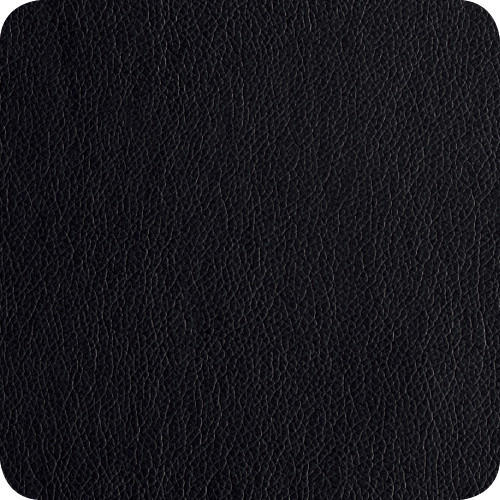 GLASUNTERSETZER Kunststoff Schwarz 10/10 cm  - Schwarz, Basics, Kunststoff (10/10cm) - ASA