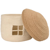 AUFBEWAHRUNGSKÖRBCHEN    30/30/30 cm  - Beige, Trend, Textil (30/30/30cm) - Patinio