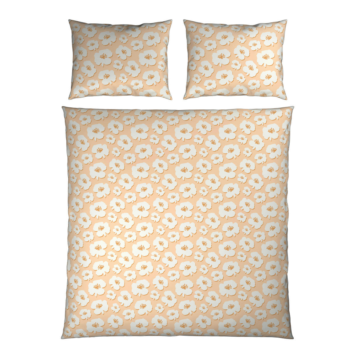 POSTELJNINA 200/200 cm saten siva, večbarvno, bela  - siva/bela, Konvencionalno, tekstil (200/200cm) - Esposa
