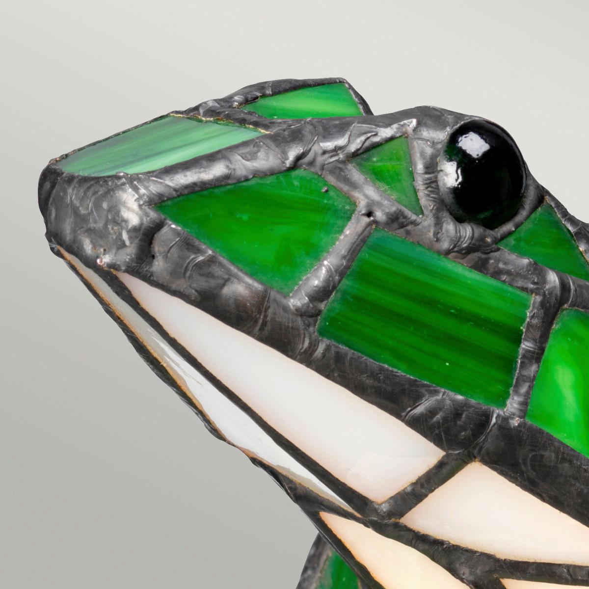 BORDSLAMPA Frog 22/22,8/13,2 cm   - bronsfärgad, Klassisk, metall/glas (22/22,8/13,2cm) - Elstead Lighting